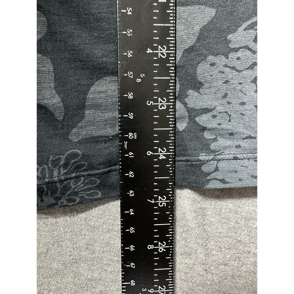 Theory Cowl Neck Women's Grey Short Sleeved Shirt Size P - Picture 5 of 7